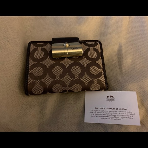 COACH compact wallet